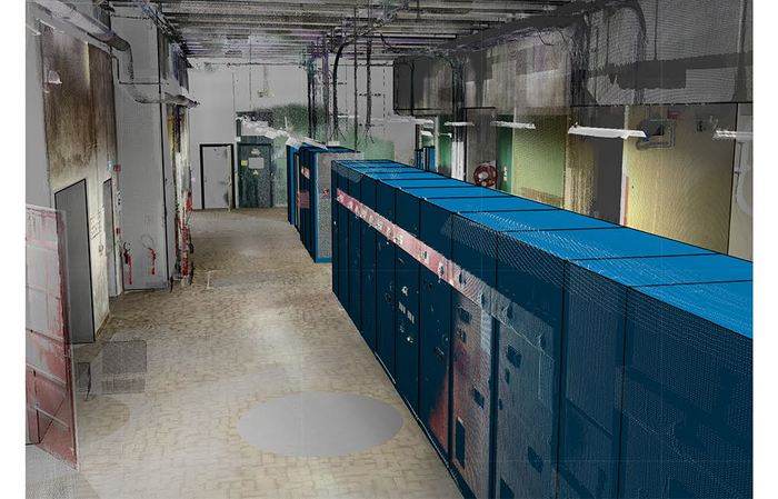 Centrale hydroélectrique de Sablons, coordination BIM d'une galerie technique