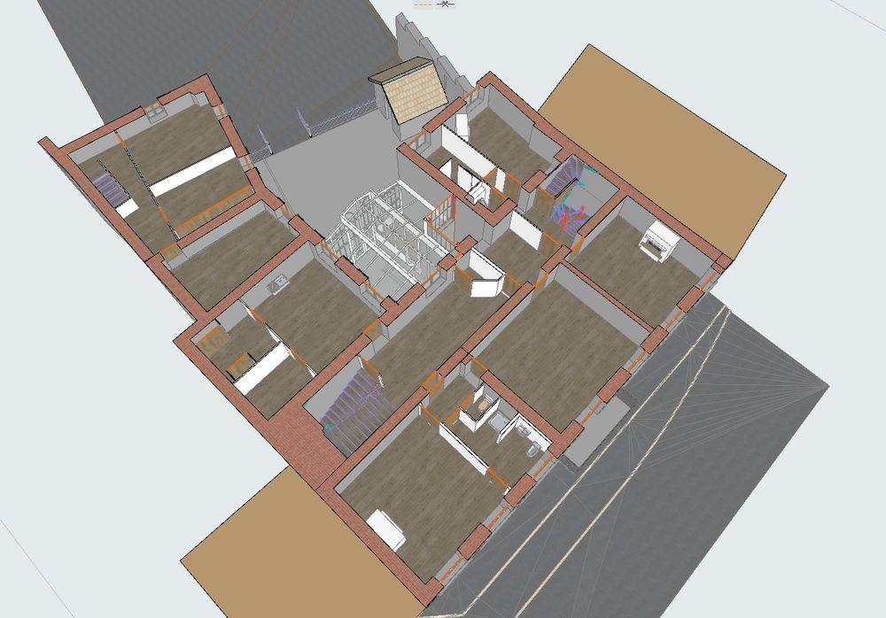 Maison de ville, Tramayes, vue 4
